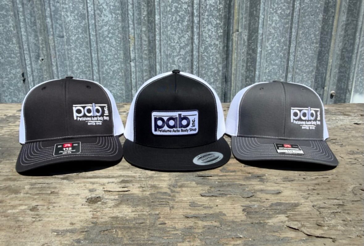 Custom embroidered logo caps by Anchor21 Branding, Petaluma CA